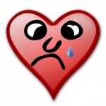 avoir le coeur gros