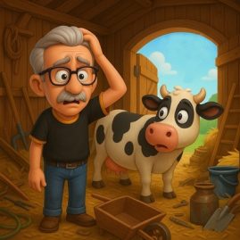 une vache n'y retrouverait pas son veau