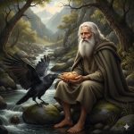 ravitaillé par les corbeaux