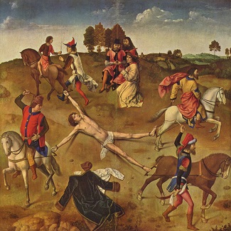 Martyre de Saint Hippolyte, tableau de Dirk Bouts