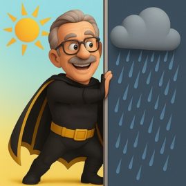faire la pluie et le beau temps