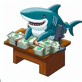 un requin de la finance